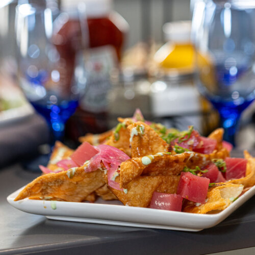 tuna nachos