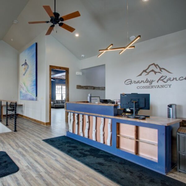 inside of ranch hall