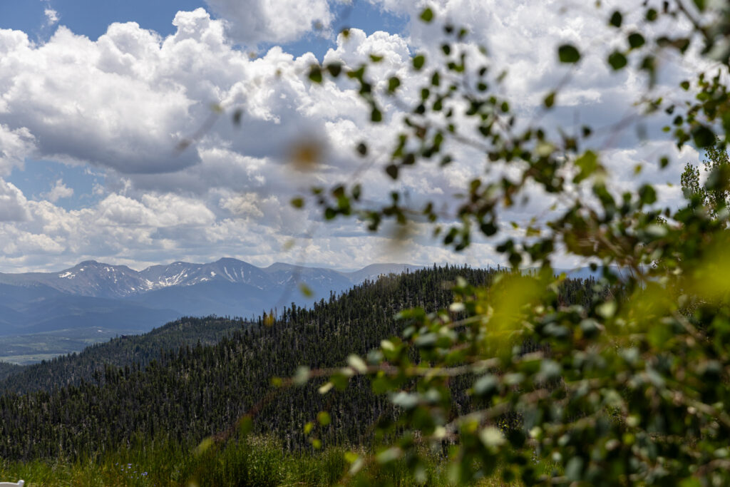 Granby Ranch summer mountain slopes